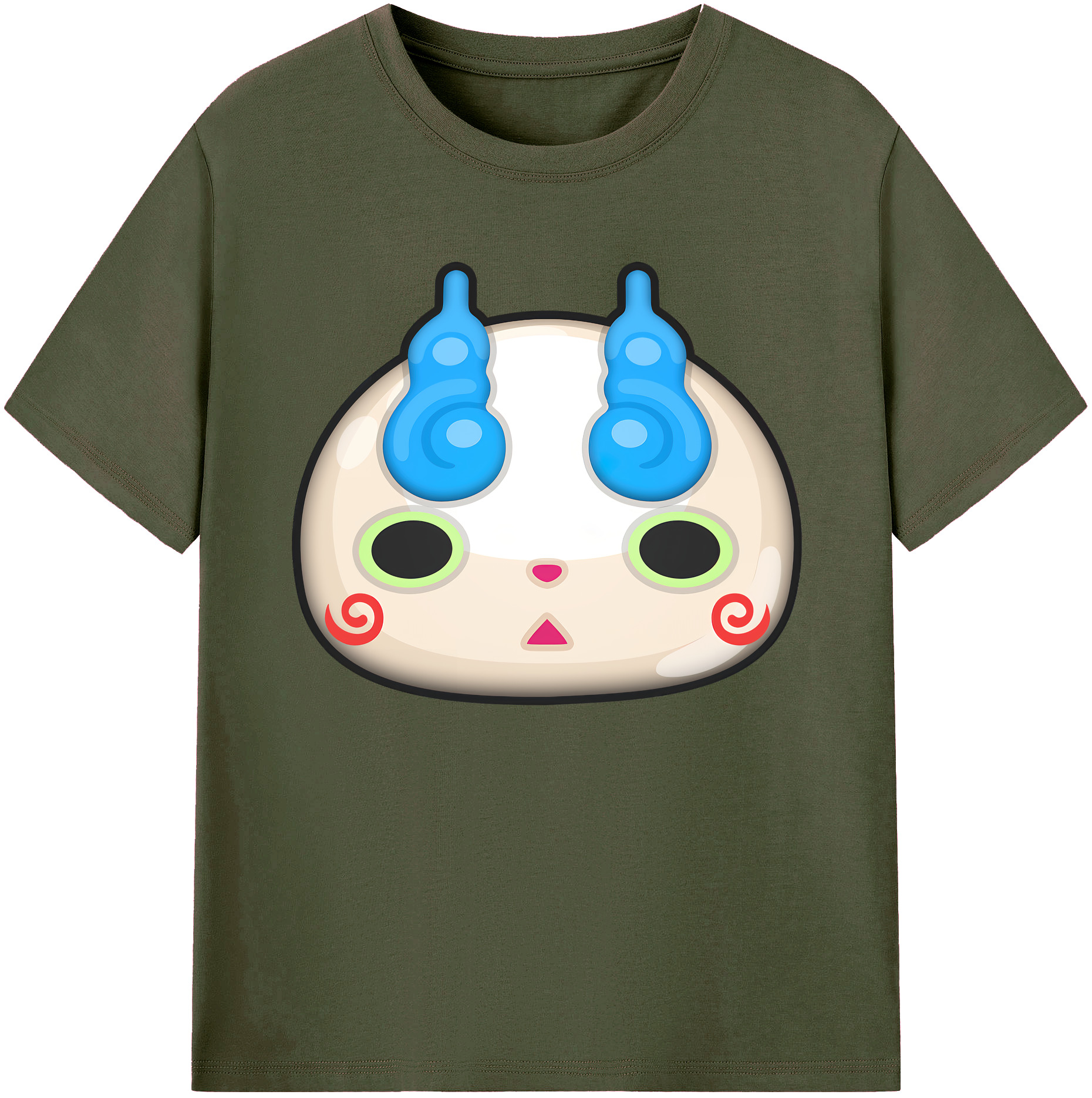 妖怪ウォッチ Yo-kai Watch 綿100％ メンズ半袖Tシャツ｜肌触りやわらか＆通気性